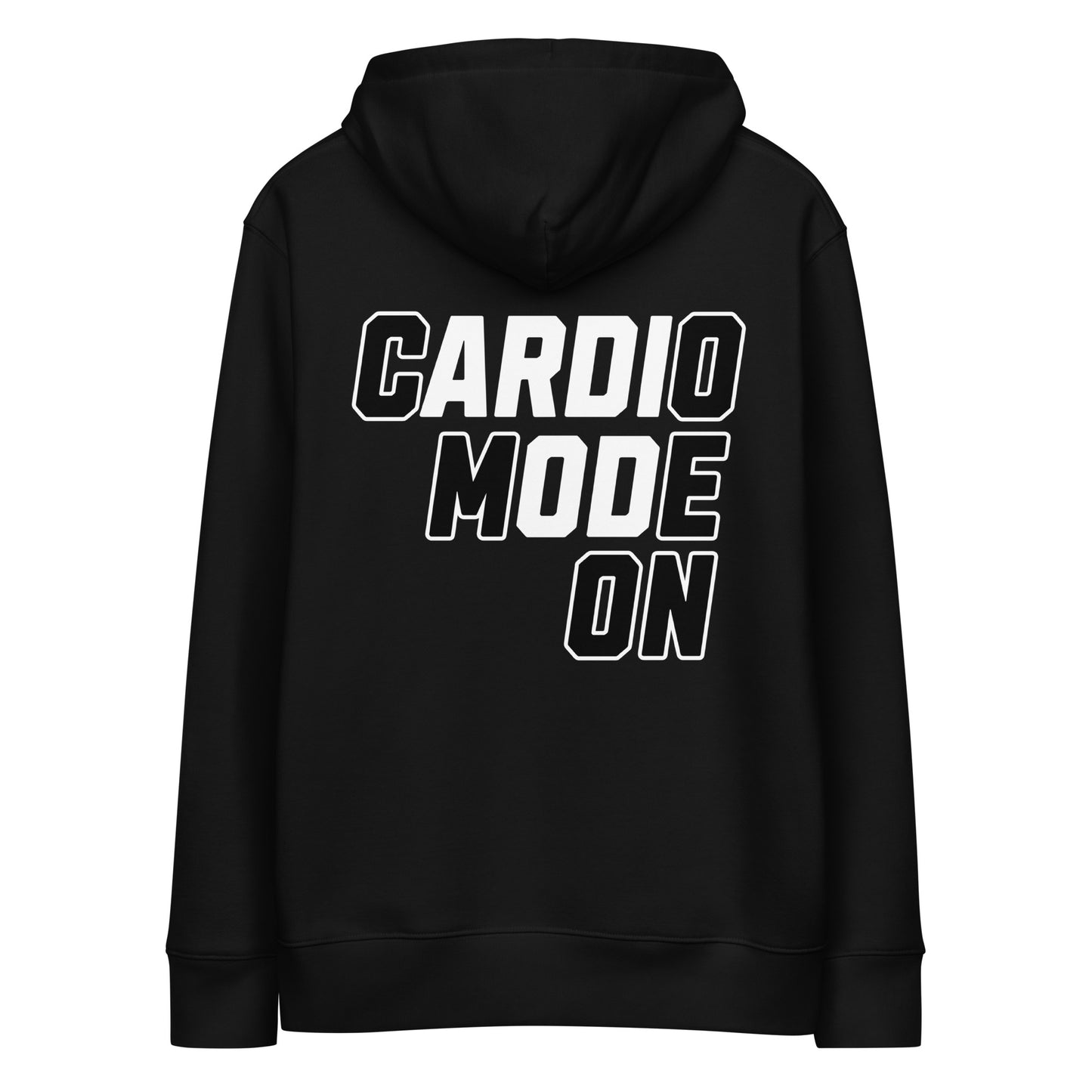 Cardio Mode On Unisex Hoodie - Black - RUNNYME