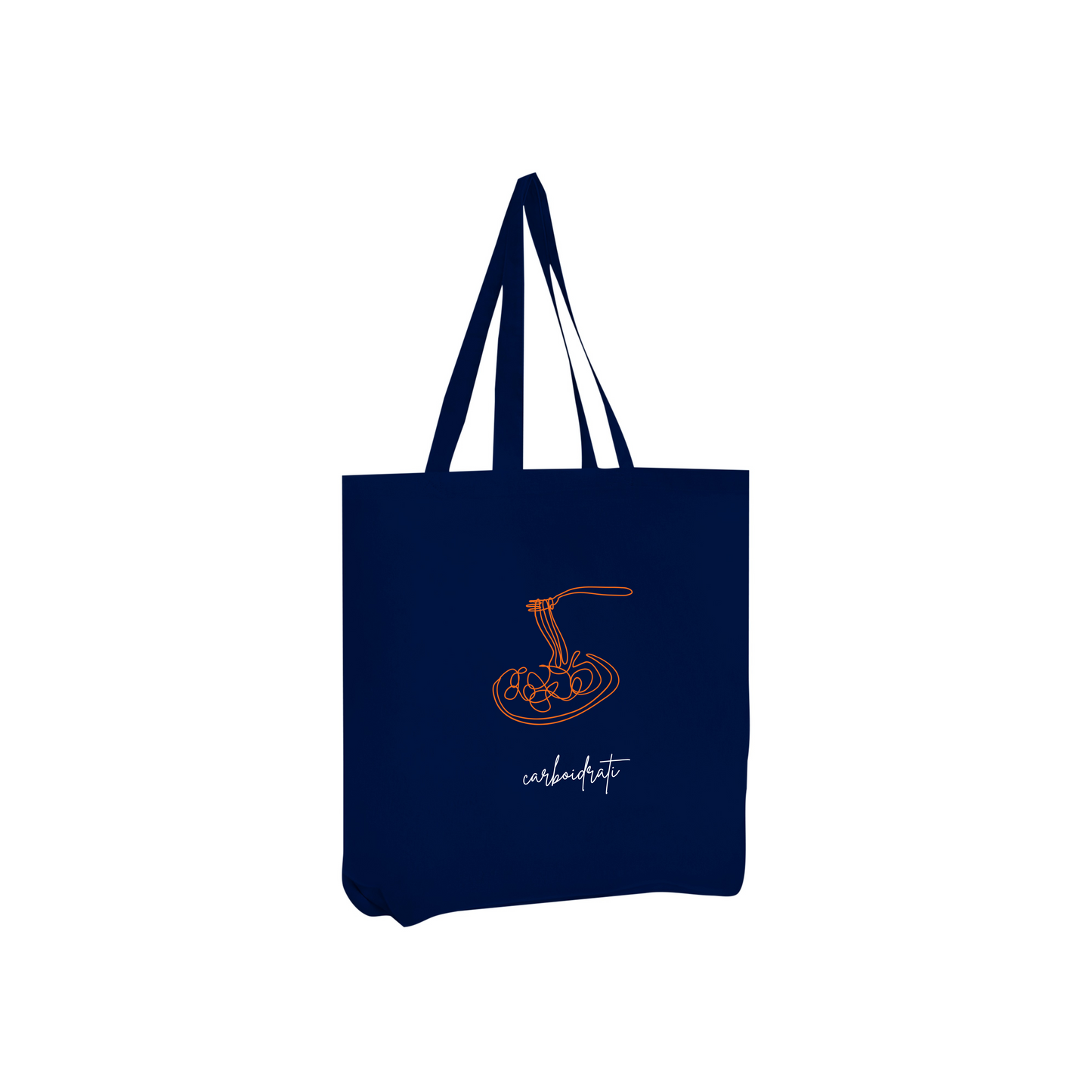 Product_picture_Carboidrati tote bag navy blue