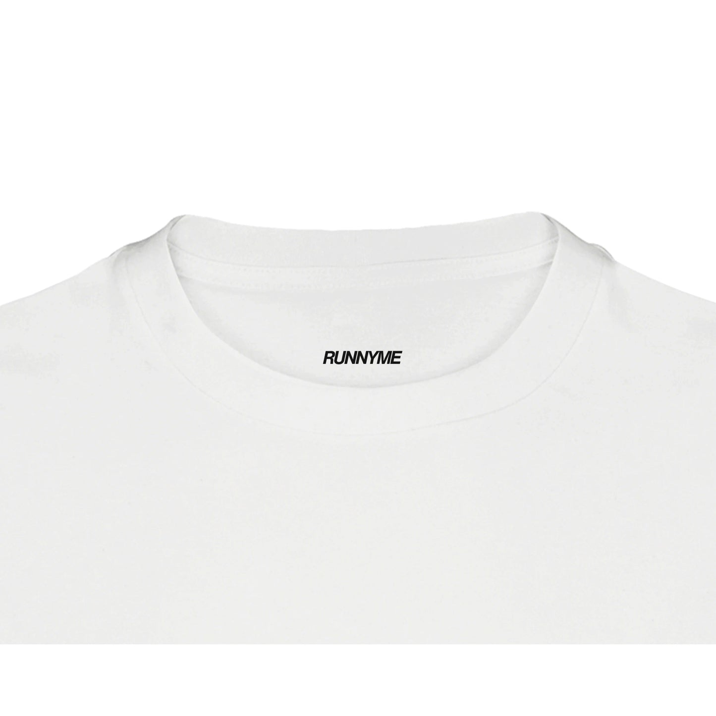 Product picture Happy running unisex oversized t-shirt white4