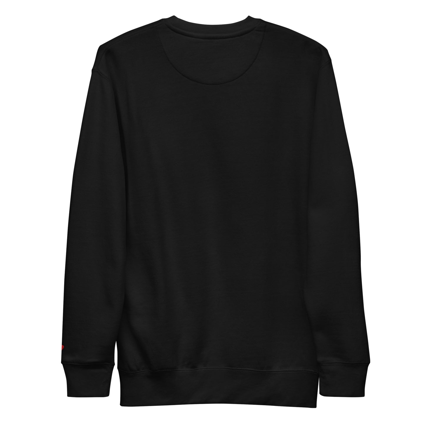 Product picture Runner at heart unisex sweatshirt black2