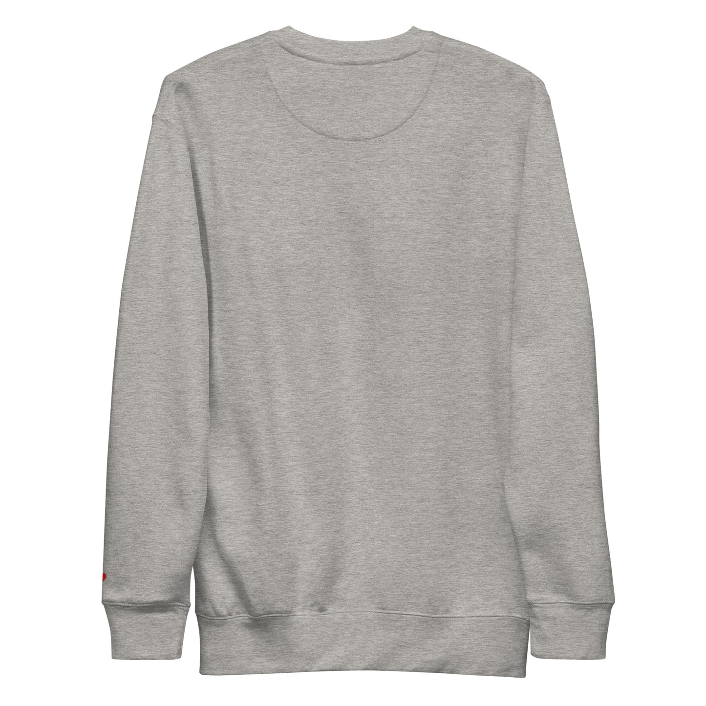 Product picture Runner at heart unisex sweatshirt grey2