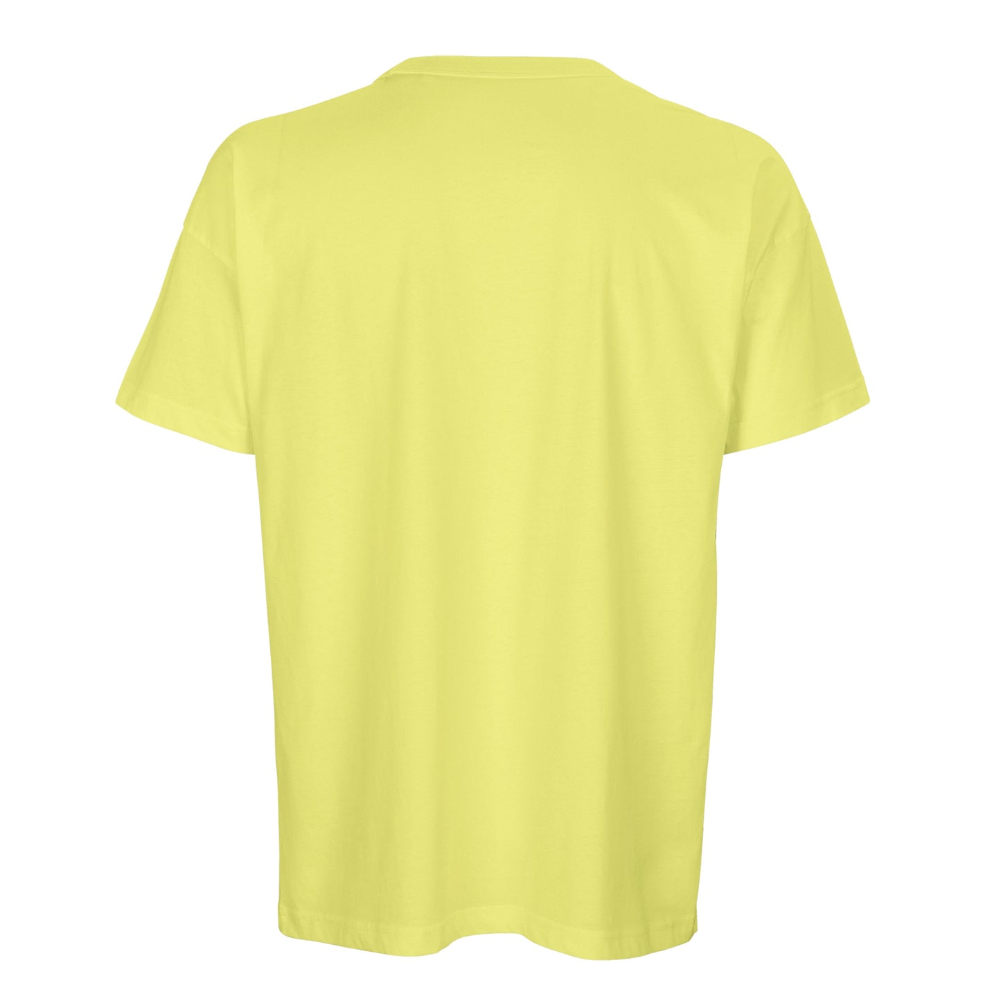 Product picture Runner like no other Men’s oversized t-shirt light yellow2