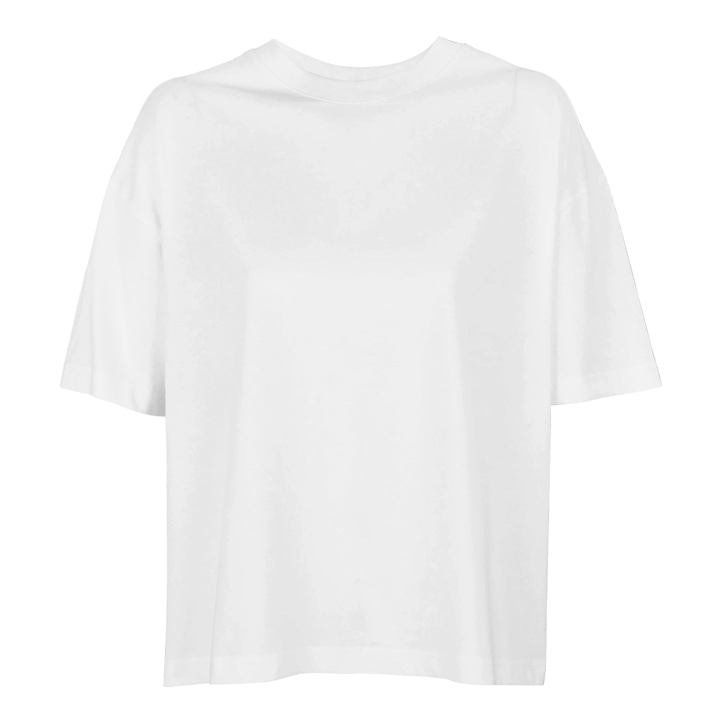 Product picture Sundays are made for runs & buns women’s oversized t-shirt white3