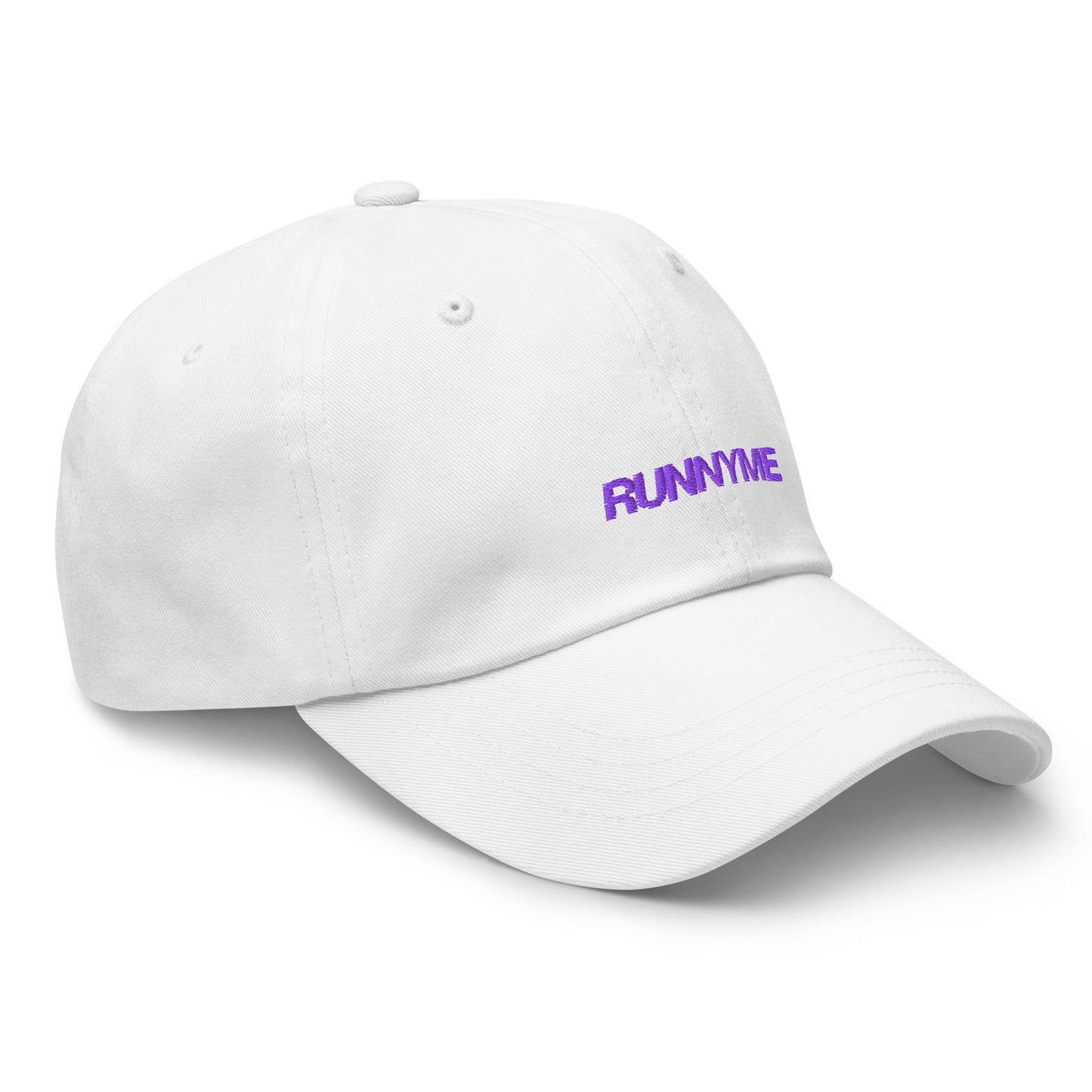 RUNNYME Signature Cap - White - RUNNYME