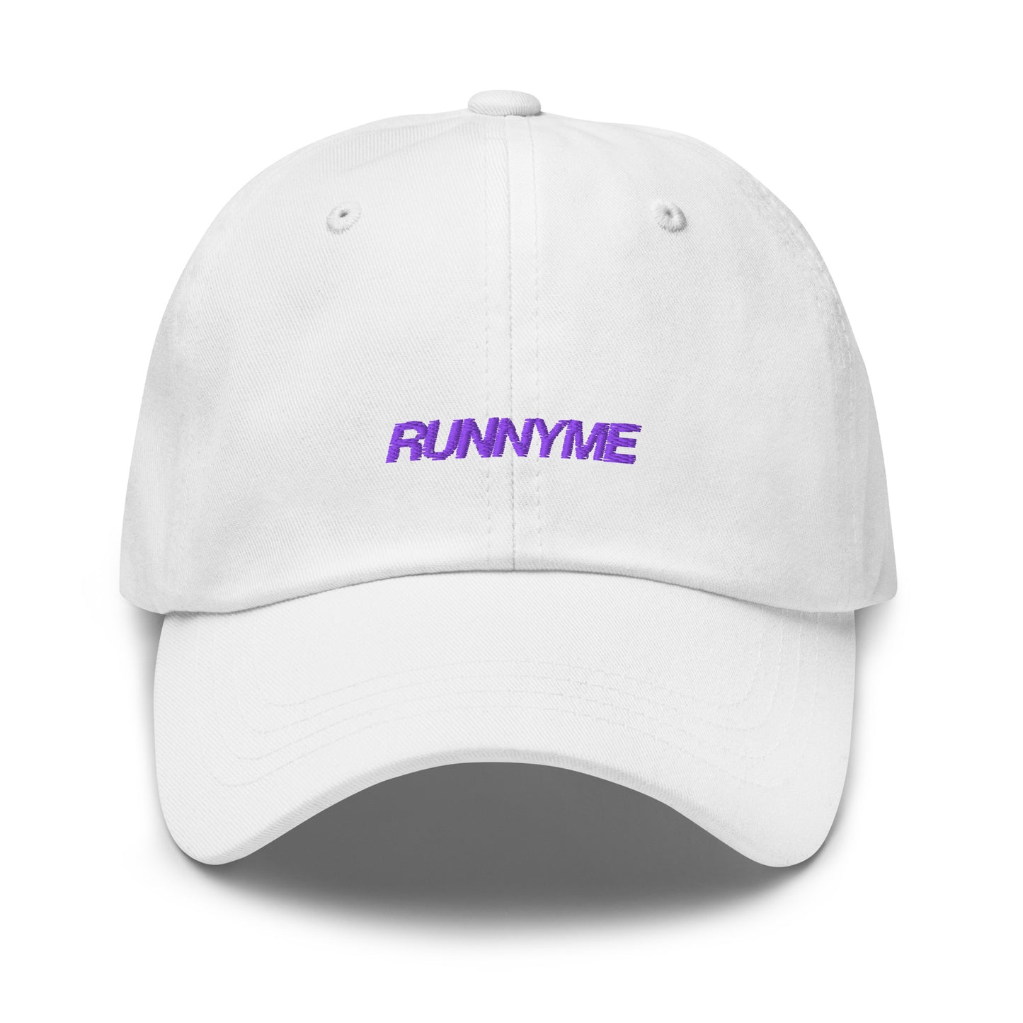 RUNNYME Signature Cap - White - RUNNYME