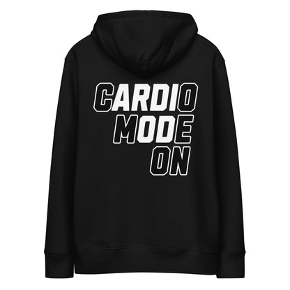 Cardio Mode On Unisex Hoodie - Black - RUNNYME