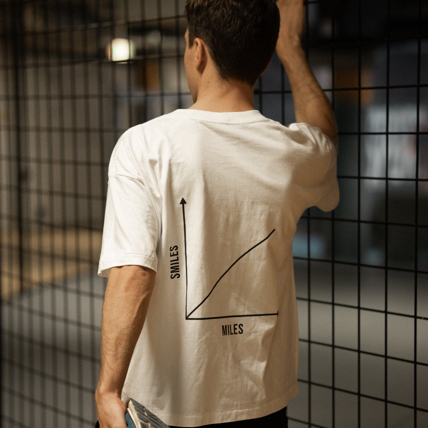 Miles & Smiles Unisex Oversized T-shirt - RUNNYME