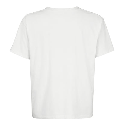 Product picture After run club unisex oversized t-shirt white4