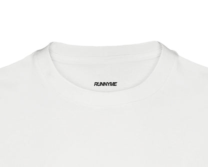 Product picture After run club unisex oversized t-shirt white5