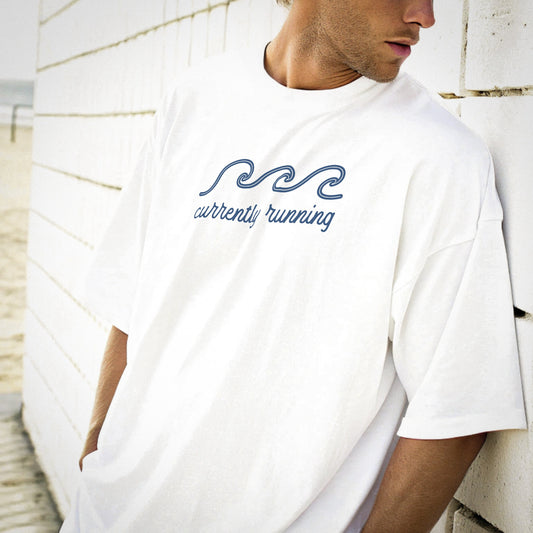 Product_picture_Currently_running_unisex oversized t-shirt white