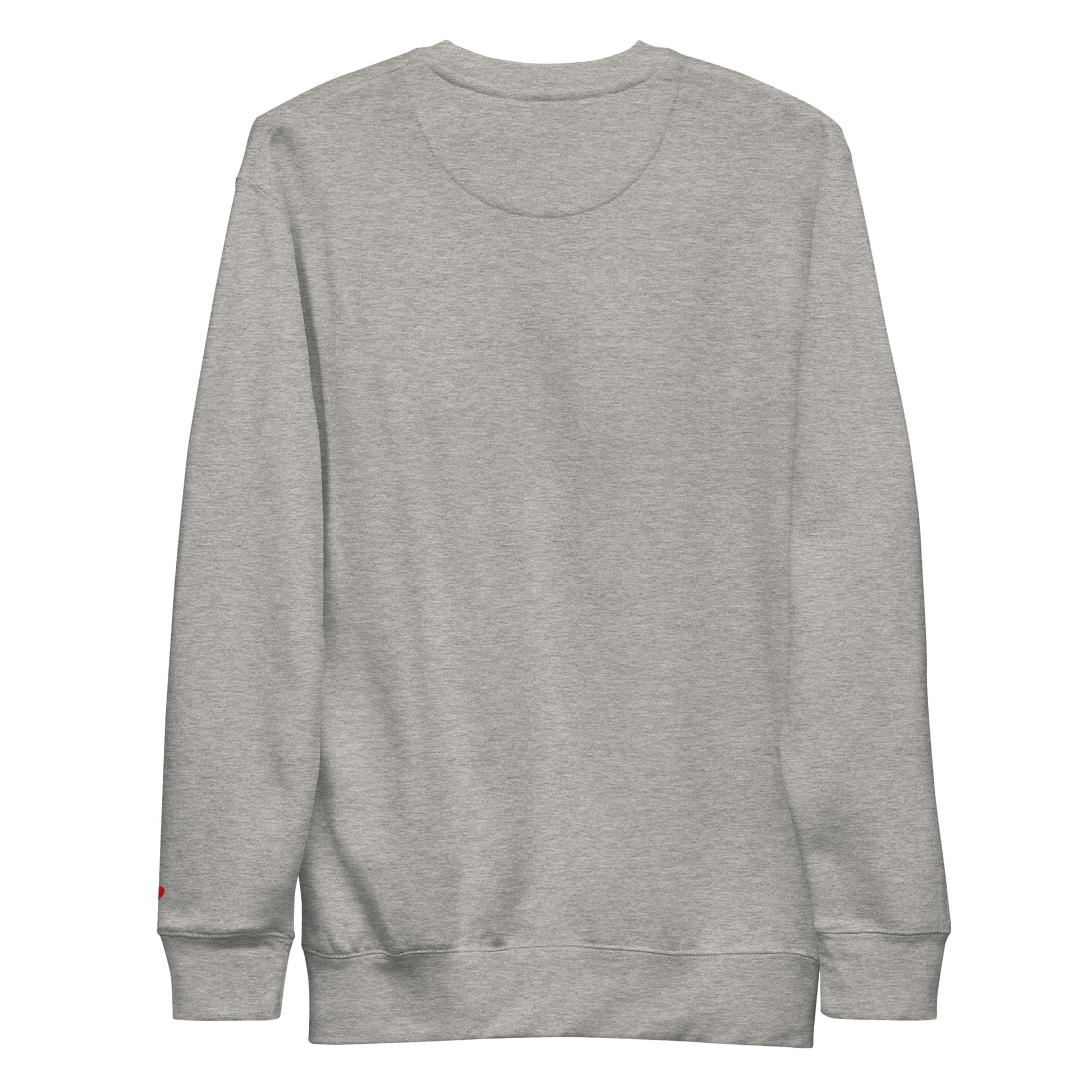 Product picture Runner at heart unisex sweatshirt grey2