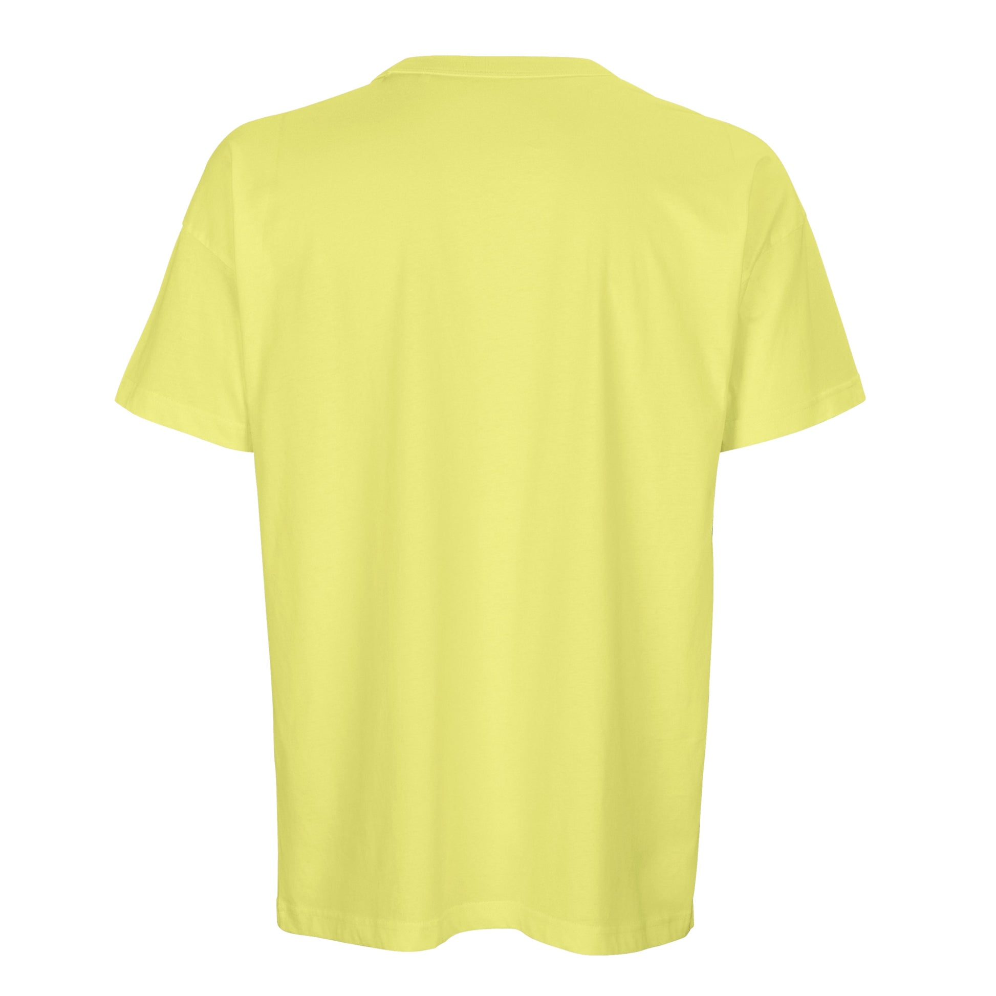 Product picture Runner like no other Men’s oversized t-shirt light yellow2