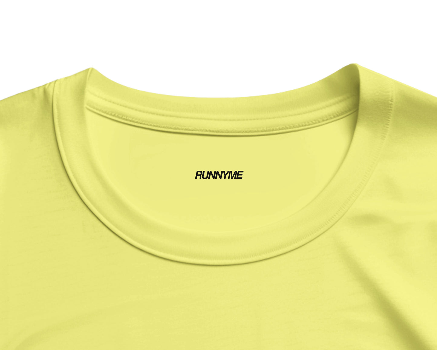 Product picture Runner like no other Men’s oversized t-shirt light yellow3
