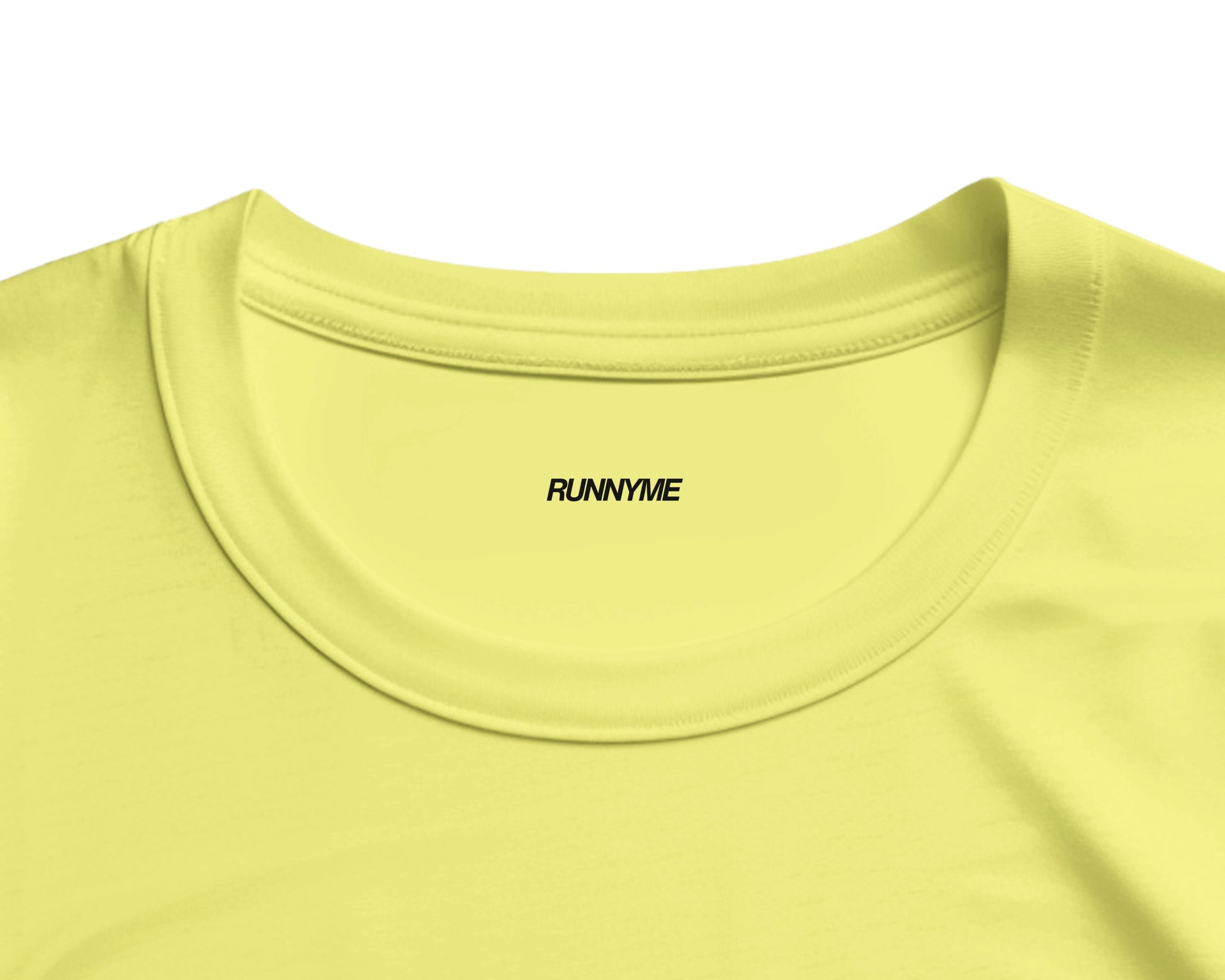 Product picture Runner like no other Men’s oversized t-shirt light yellow3