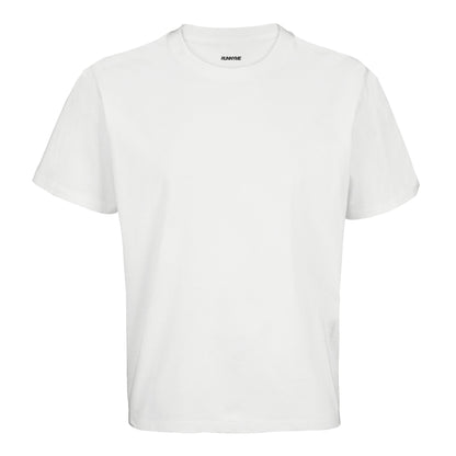 Product picture Sunset sprint unisex oversized t-shirt white4