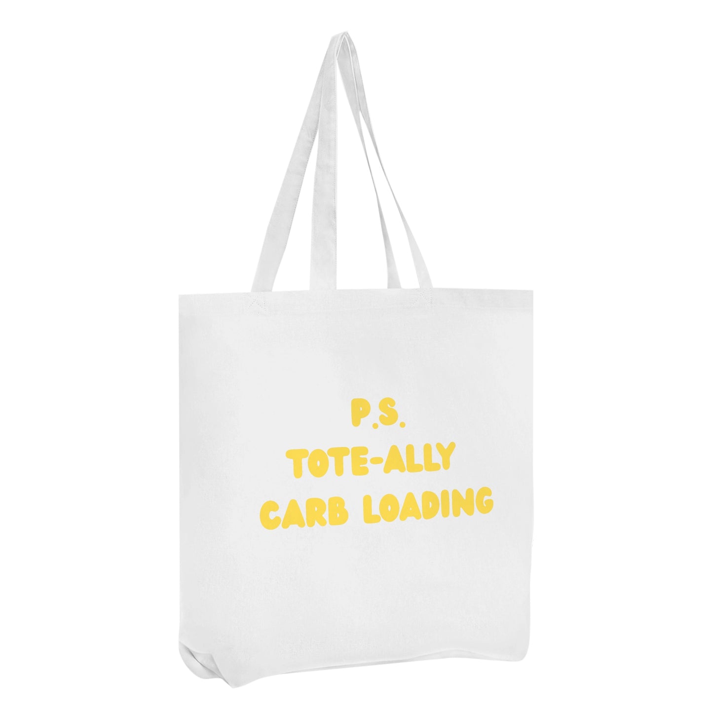 Product_picture_Tote-ally_carb_loading_tote_bag_white and yellow