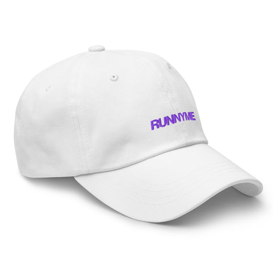 RUNNYME Signature Cap - White - RUNNYME