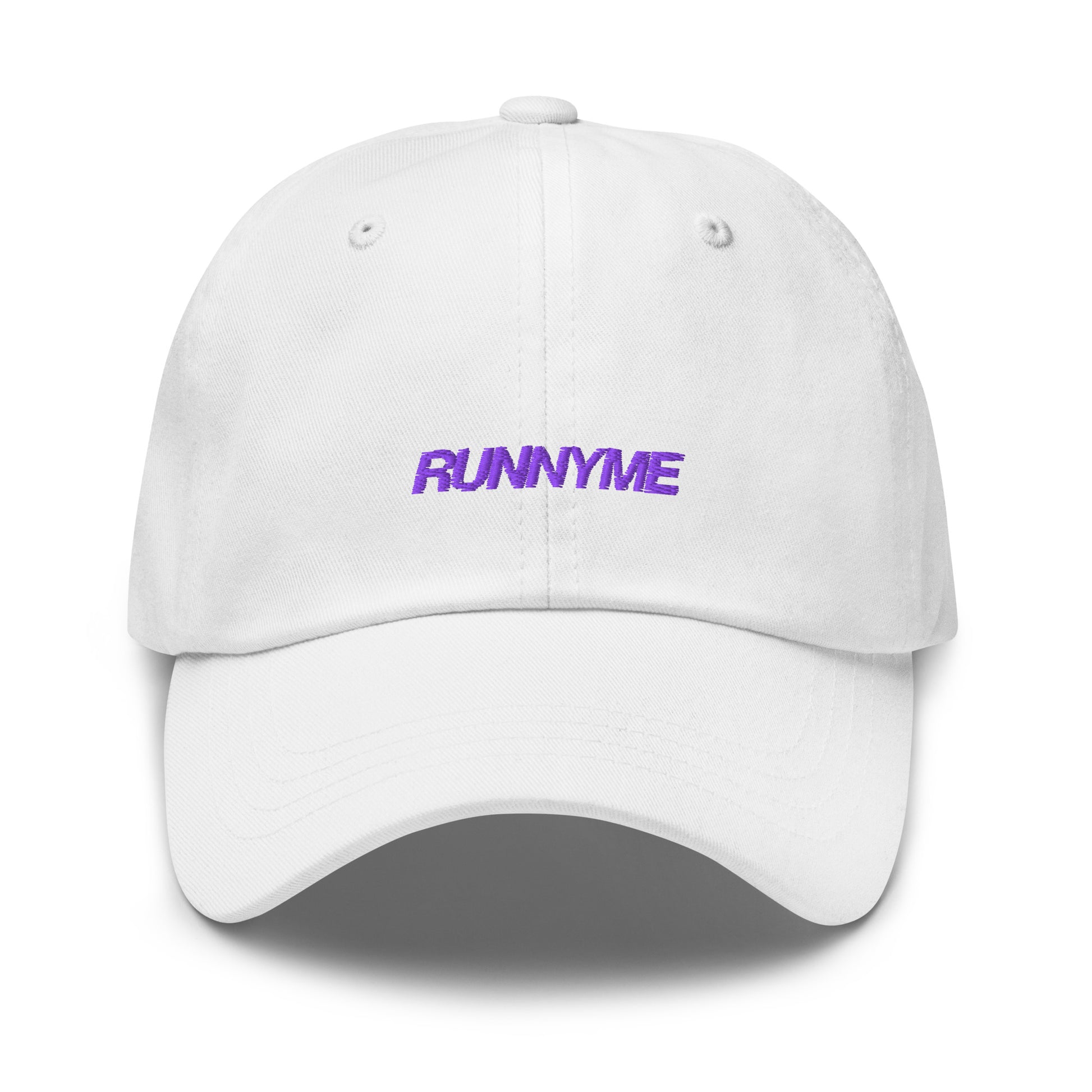 RUNNYME Signature Cap - White - RUNNYME