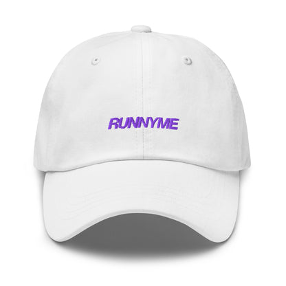 RUNNYME Signature Cap - White - RUNNYME